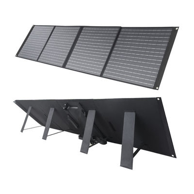 Solution de camping de générateur solaire portable 50W 100W Panneau solaire pour une recharge rapide et facile