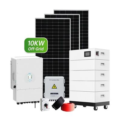 Système solaire hybride à batterie plomb-acide 50 kW 30 kW 20 kW 15 kW Système d'énergie solaire hors réseau