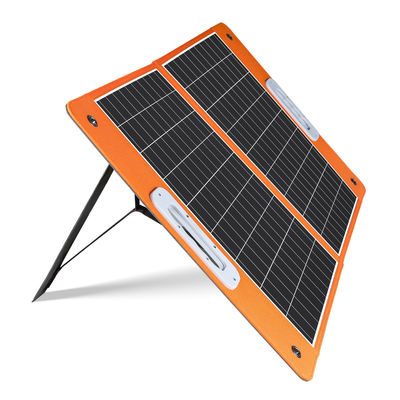 Panneaux solaires pliables légers de 18V 50W-250W pour l'alimentation en électricité de camping extérieur