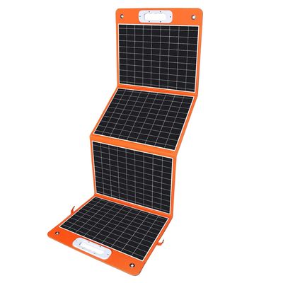 Panneau solaire monocristallin de 100 W pour le camping 21,5%-23,5% d'efficacité et OEM pris en charge