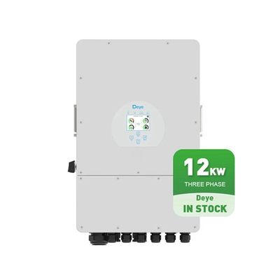 Deye 5/6/8/10/12K-SG04LP3 2 MPPT Inverseur solaire hybride pour les installations de 422/658/281 mm