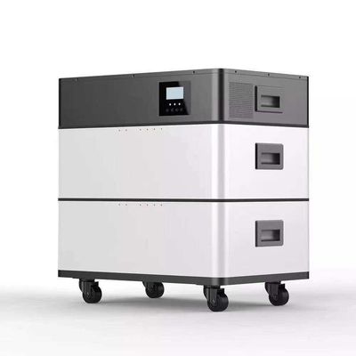 Système solaire à domicile au lithium-ion Lifepo4 modulable et empilable 51.2v 6000 fois batterie de stockage d'énergie 208Ah