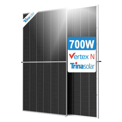 Panneau solaire à module monocristallin Trina pour applications bifaciales 575W 580W 590W 595W