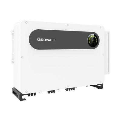 Invertisseurs CC/CA à trois phases Growatt MAX 100-125KTL3-X LV avec 5 sur réseau Système solaire