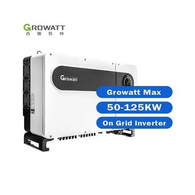 Growatt MAX 100-125KTL3-X LV Inverteur triphasé 84KG Type de sortie et connexion WiFi