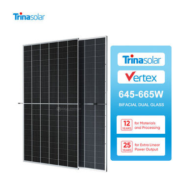 700W Tsm-Neg21C.20 Bificiel double verre Pv module solaire pour le système d'énergie solaire