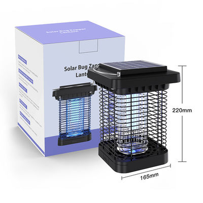 Moins de puissance Zappeur de moustique haute tension Zappeur solaire pour insectes extérieurs intérieurs