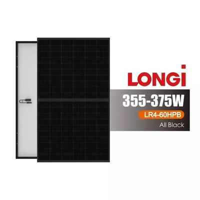 LONGi Hi-MO 4m LR4-60HPB 355-375M M6 9BB Panneaux solaires à demi-cellule noir
