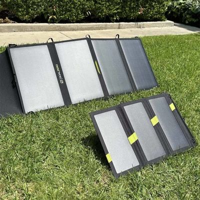 Chargement extérieur 30w Panneau solaire pliable 100V Avec port 35135 DC