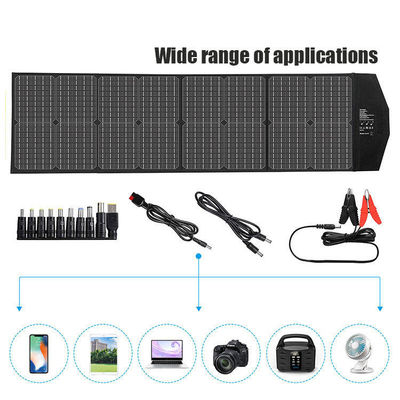 Chargement extérieur 30w Panneau solaire pliable 100V Avec port 35135 DC