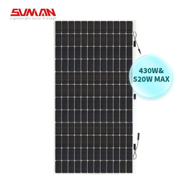 Puissance maximale 430W/520W Panneau solaire monocristallin 100W 300W 330W 350W 400W 500W 1000W