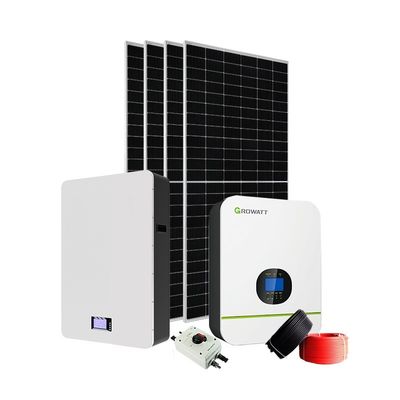 8 kW 6 kW 5 kW 15 kW 20 kW hors réseau 10 kW Systèmes d'énergie solaire pour la maison Fréquence de sortie 50 Hz