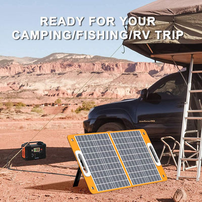 18V/3.34A Max 60W Panneau solaire monocristallin pliable Pour l'alimentation électrique mobile Volta