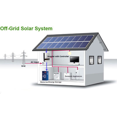 Système de stockage d'énergie à domicile de 10 kW/15 kW alimenté par panneau solaire au silicium monocristallin
