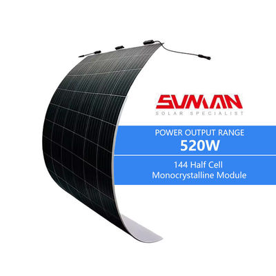Max-Power Sunman EARC 430W/520W Panneaux solaires flexibles avec une efficacité de 20,4%