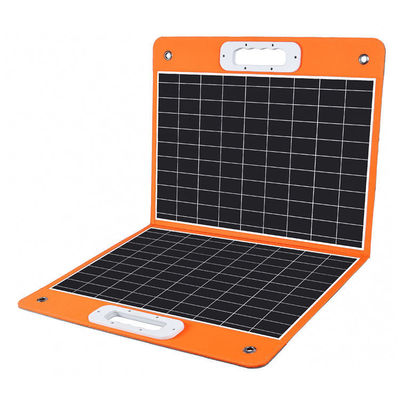 166mmx166mm Cellule 100w Panneau solaire pliable pour le camping 12V Chargeur solaire pliable