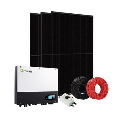 110V-240V 10KW 12KW 15KW 20KW 25KW 30KW Système solaire complet sur réseau pour résidentiel