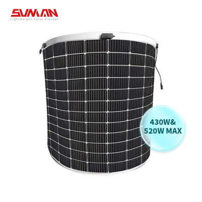 Pneus solaires flexibles à haute résistance à l'eau et flexibles