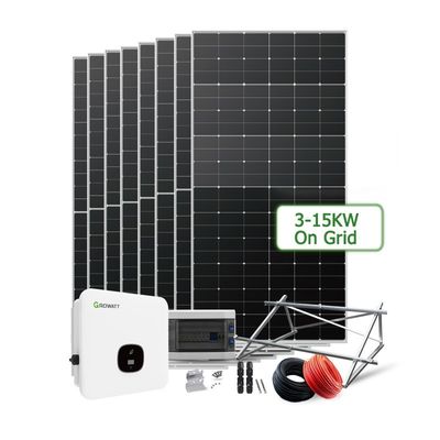 Manuel d'installation de l'assistance technique du système solaire pour un système relié au réseau de 10 kW