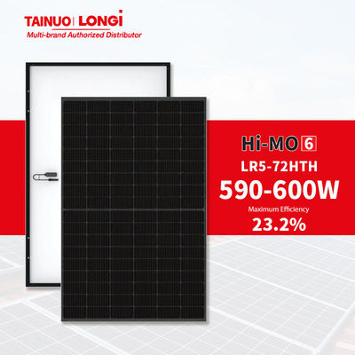 Panneau solaire haute tension Himo Hi mo 6 LONGi 590W 595W 600W avec technologie à demi-cellule