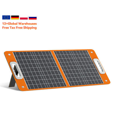 Kit de panneau solaire pliable imperméable 100w 200w pour la centrale électrique à batterie 12V 24V OEM