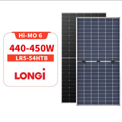 LR5-54HTB 440-450M Full Black Hi Mo 6x Module photovoltaïque 440W 450 Watt 445W Panneau solaire sur le toit de la maison