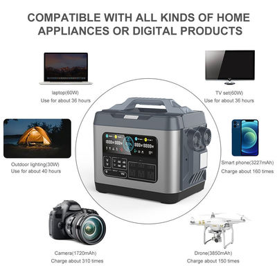 Type-C Entrée 3000W Lithium Battery Power Bank Station électrique portable pour une recharge rapide