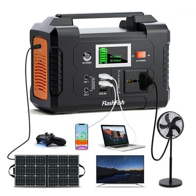 Électricité solaire portable au lithium-ion Batterie Banque de puissance Générateurs de station Puissance de sortie 110-240v