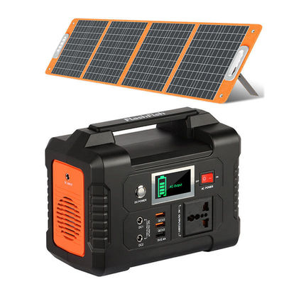 Générateur d'énergie solaire de 220 V, batterie au lithium-ion et puissance de sortie de 110-240 V pour l'extérieur