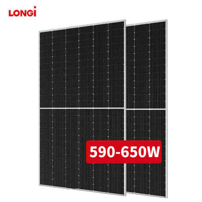 Kit de cellules de panneaux solaires en verre unique 585W LONGi Hi-MO 6 LR5-72HTH avec une efficacité de 23,2%