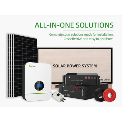 Système d'énergie solaire de 30 kW sur réseau Système solaire pour l'ensemble de la maison