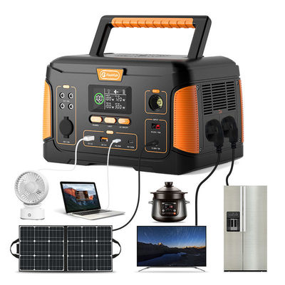 Station électrique portable de 300W à 1000W 220V pour charge sans fil 15W 932,4WH Capacité nominale