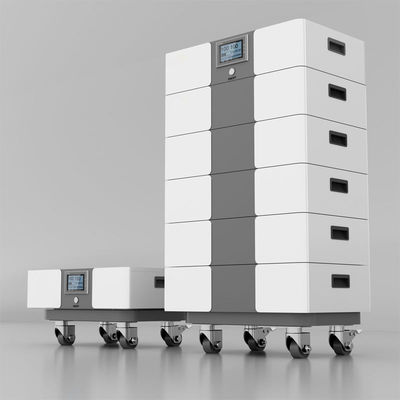 Système de stockage de l'énergie à cordes intelligentes de 51,2 V 100 Ah 5kWh 10kWh 200Ah 20kWh
