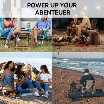 FlashFish 1000w Lifepo4 Lithium Iron Phosphate batterie centrale électrique avec panneau solaire