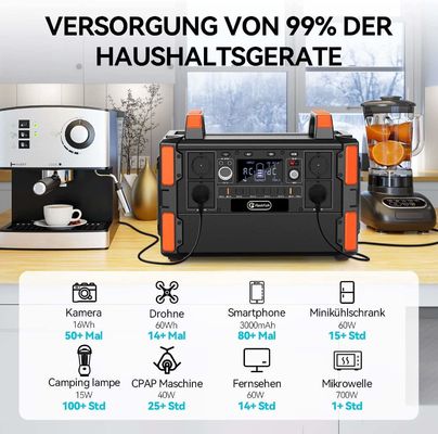 FlashFish 1000w Lifepo4 Lithium Iron Phosphate batterie centrale électrique avec panneau solaire