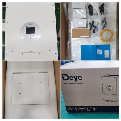 Deye 5/6/8/10/12K-SG04LP3 2 MPPT Inverseur solaire hybride pour les installations de 422/658/281 mm