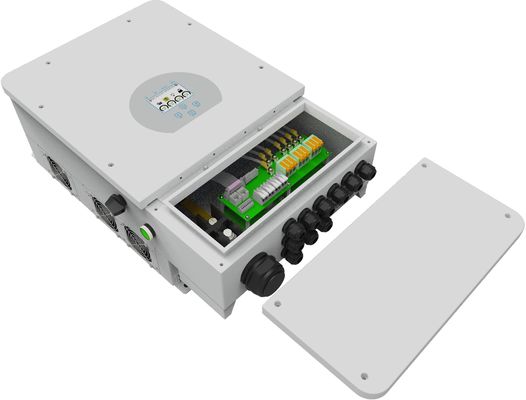 Deye 5/6/8/10/12K-SG04LP3 2 MPPT Inverseur solaire hybride pour les installations de 422/658/281 mm