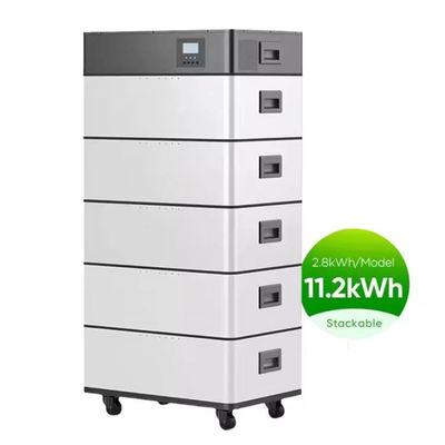 Split Lithium Ion Lifepo4 Batterie pour 51.2V 10kwh 20kwh 30kwh 50kwh Système solaire à domicile