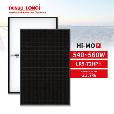 LR5-72HPH 535M 535w 540w 550w Module solaire photovoltaïque mono semi-cellulaire à tolérance de puissance de 0 à 3%