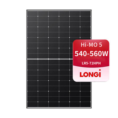 LR5-72HPH 540-560M HALF-CELL Hi-MO 5m Panneau solaire monocristallin pour le système d'énergie solaire