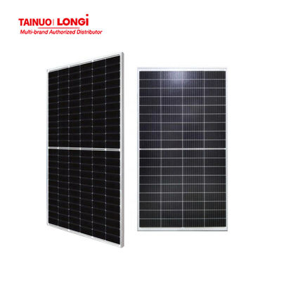 108 cellules Panneau solaire monocristallin de 550W pour la maison Conception en double verre et trois diodes
