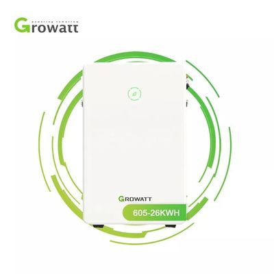 2024 Growatt GBLI6532 LiFePO4 Pack de batterie pour le système solaire Le taux de décharge 0.5c