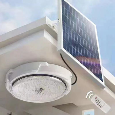 Lumière solaire de plafond intérieur à commande à distance avec support solaire pour maison de 20w 40w