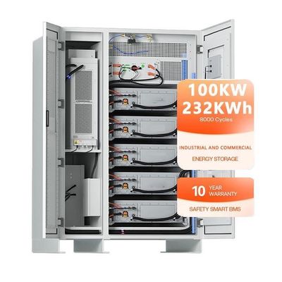 Container BESS pour l'énergie solaire hors réseau avec stockage de batterie à l'échelle de l'utilité publique et refroidissement par air