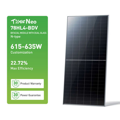 Panneau solaire mono PV à demi-cellule pour la maison IP68 Boîte de jonction et 22,7% d'efficacité