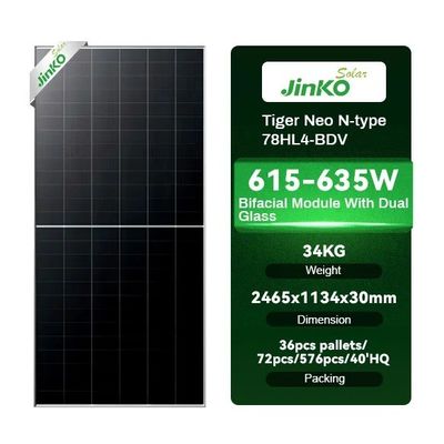 Panneau solaire mono PV à demi-cellule pour la maison IP68 Boîte de jonction et 22,7% d'efficacité