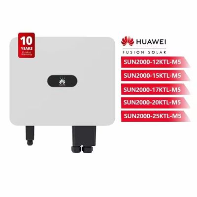 25KW Sun2000-25KTL-M5 Invertisseur solaire photovoltaïque à trois phases MPPT avec tension de sortie de 1100V