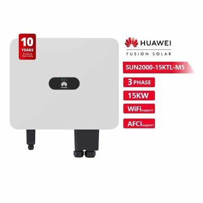 565 * 595 * 263mm 12kW 3 phases de réseau de liaison de l'onduleur solaire SUN2000-12KTL-M5 avec 2 MPPT de chaîne