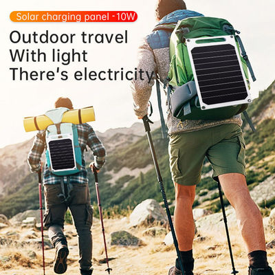 Chargeur solaire personnalisé 100 PCS 10W pour sac à dos