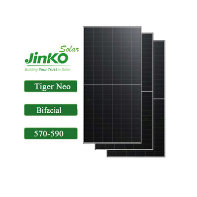 570W-590W Jinko Tiger Neo Module photovoltaïque à double face de classe N-type 72HL4-BDV